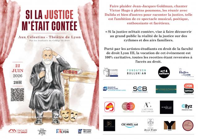 « Si la justice m'était contée » au Théâtre des Célestins