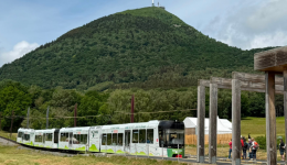 Le Panoramique des Dômes au départ
