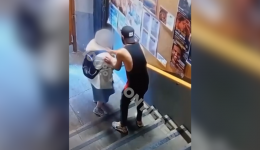 Les images de l'agression à la cathédrale Saint-Charles de Saint-Ãtienne ont été publiées par le média d'extrême droite Frontières