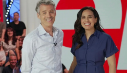 Yann Barthès et Salhia Brakhlia