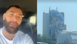 Capture d'écran de la story de Karim Benzema