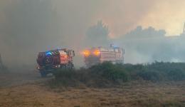 Les sapeurs-pompiers de l'Ain sont partis en renfort dans les Bouches-du-Rhône où deux incendies se sont déclarés