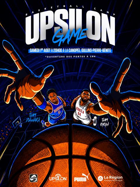 affiche basket upsilon
