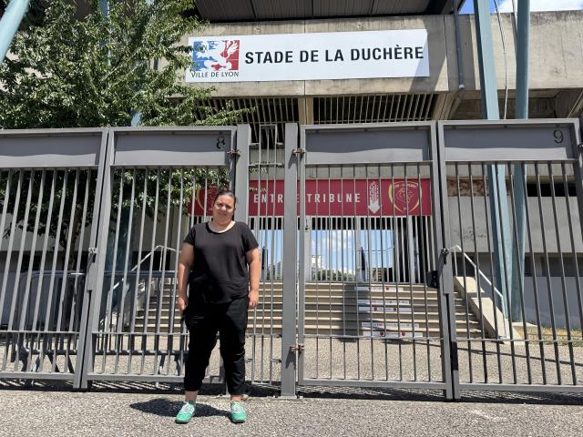 Inès Dahmani est arrivée au club de Lyon - La Duchère en 2010. © Radio SCOOP - Tom Bonnard