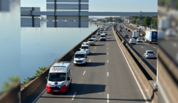 Les ambulanciers privés sont mobilisés à Lyon ce vendredi 10 juillet