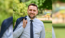 Le maire de Saint-Chamond, Axel Dugua