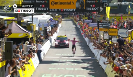 Richard Carapaz s'est imposé à Orcières-Merlette, pour la 18e étape du Tour de France ce jeudi 23 juillet