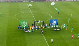 l'ASSE affrontait Grenoble pour la 3e journée de Ligue 2 au stade Geoffroy Guichard.