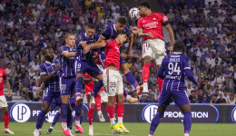 Le match entre Toulouse et l'OL (0-2).