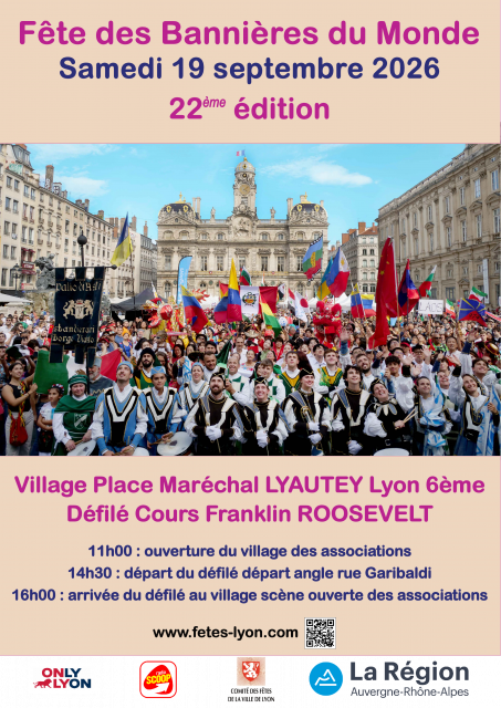 fête bannières du monde