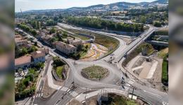 Le demi-échangeur de La Varizelle (Saint-Chamond) a ouvert à la circulation, ce vendredi 28 août, sur la RN88