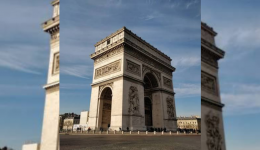 Une entreprise aindinoise va aménager le rooftop de l'Arc de Triomphe pour une exposition