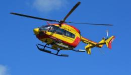 Un hélicoptère de la Sécurité Civile