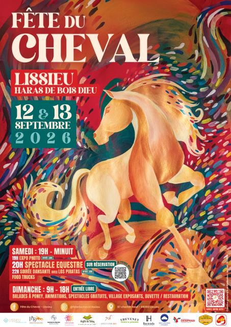 affiche cheval
