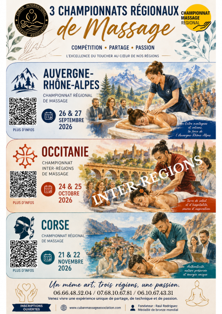 affiche massage