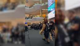 Les joueurs de l'ASVEL étaient présents à La Part-Dieu ce mercredi 16 septembre pour rencontrer les supporters