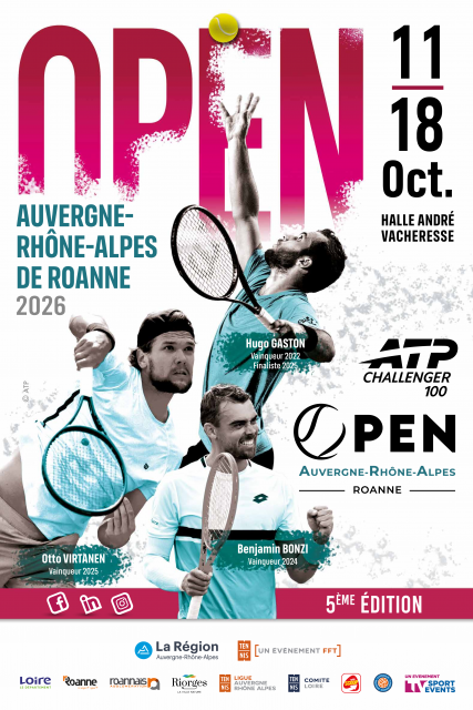 Open Auvergne Rhône-Alpes de Roanne