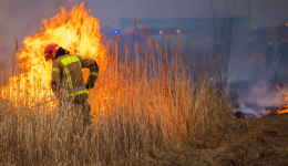 Un feu de détritus a parcouru 100 m² à Saint-Jean-de-Thurigneux dans l'Ain