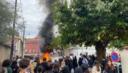 Des rassemblements lycéens ont encore été observés ce vendredi matin à Lyon