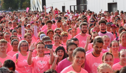 Des milliers de personnes ont participé à la huitième édition de la SaintéRose, ce dimanche 4 octobre, à Saint-Ãtienne