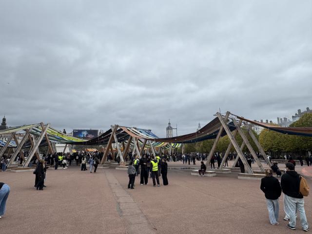Les manifestants se réunissent place Bellecour © Robin Hubert - Radio SCOOP