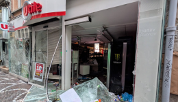 Plusieurs commerces ont été attaqués et pillés, ce samedi 17 octobre, à Saint-Ãtienne