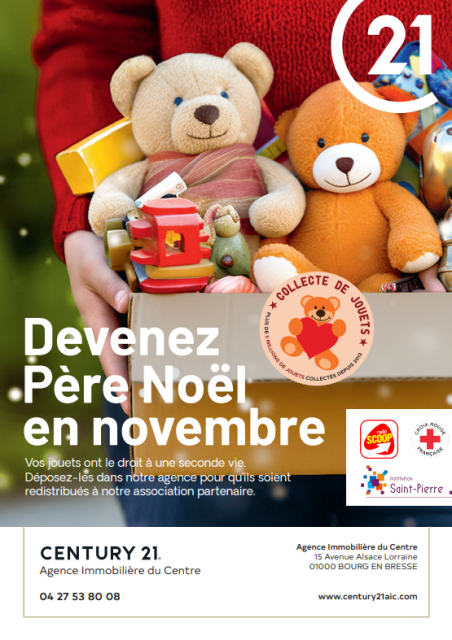 Collecte de jouets par Century 21