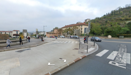 Les faits se sont produits ce lundi soir, rue du Professeur-Guérin, près d'une station de métro, dans le quartier Gorge-de-Loup à Lyon