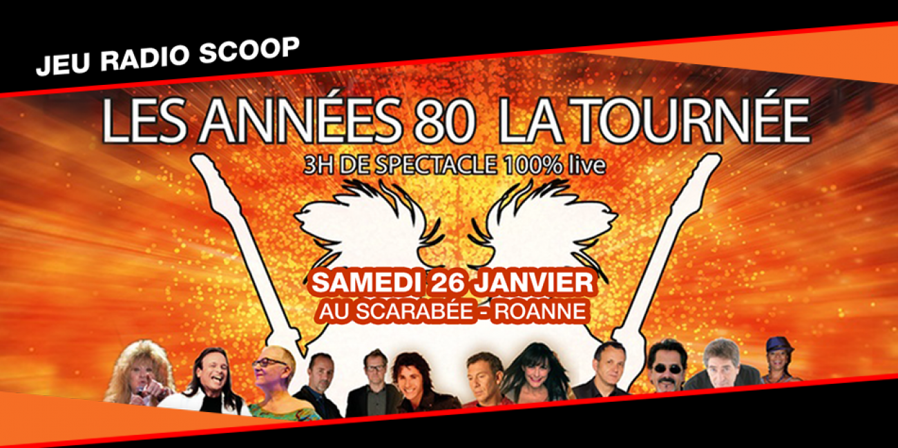 Annees 80 tournee 2019 on sale
