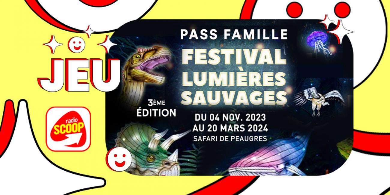 Lumières Sauvages : un nouveau festival féérique au Safari de Peaugres -  Radio Scoop