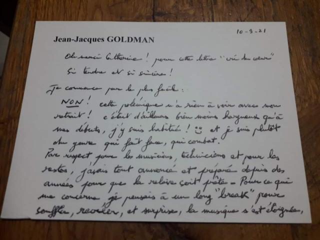 Concerts. Je n'en suis plus capable : Jean-Jacques Goldman ne fera pas de  tournée d'adieu