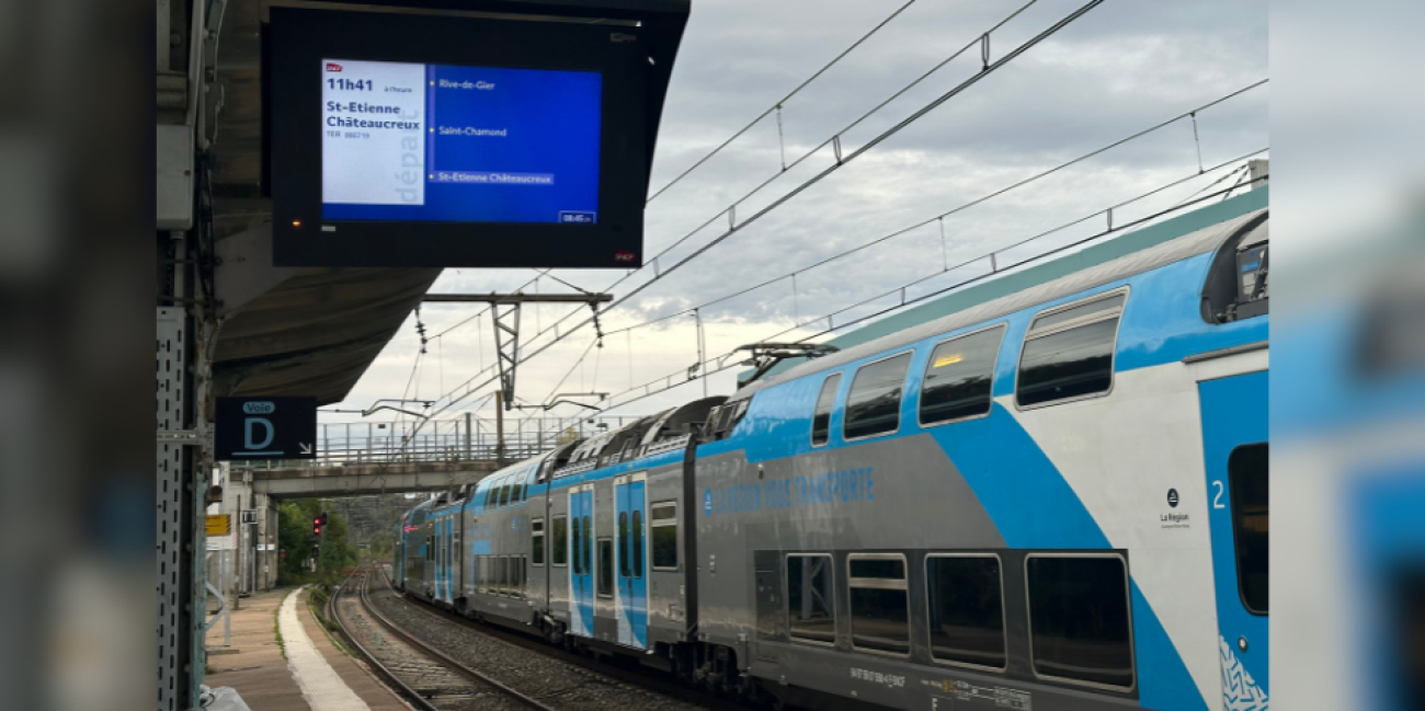 Lyon Train Week-end de Pâques : pas de train entre Lyon Part-Dieu et Saint-Etienne ...