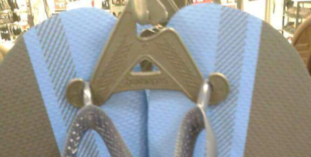 chaussure couleur illusion