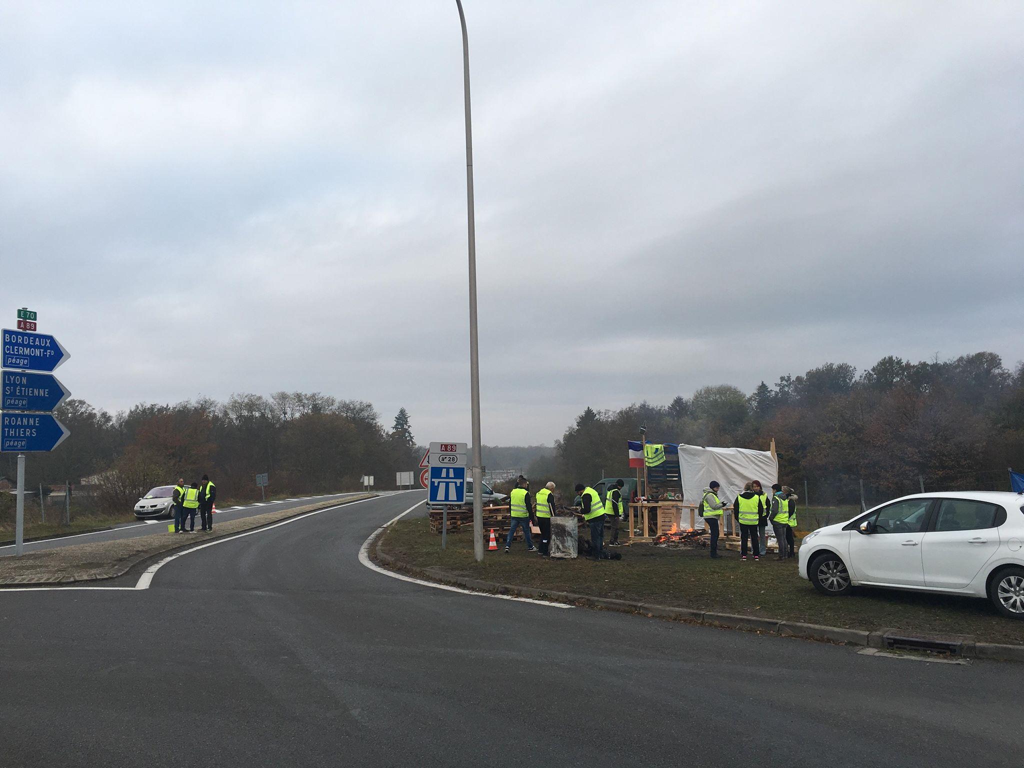 Puy De Dôme Allier Le Point Sur Les Blocages Des Gilets