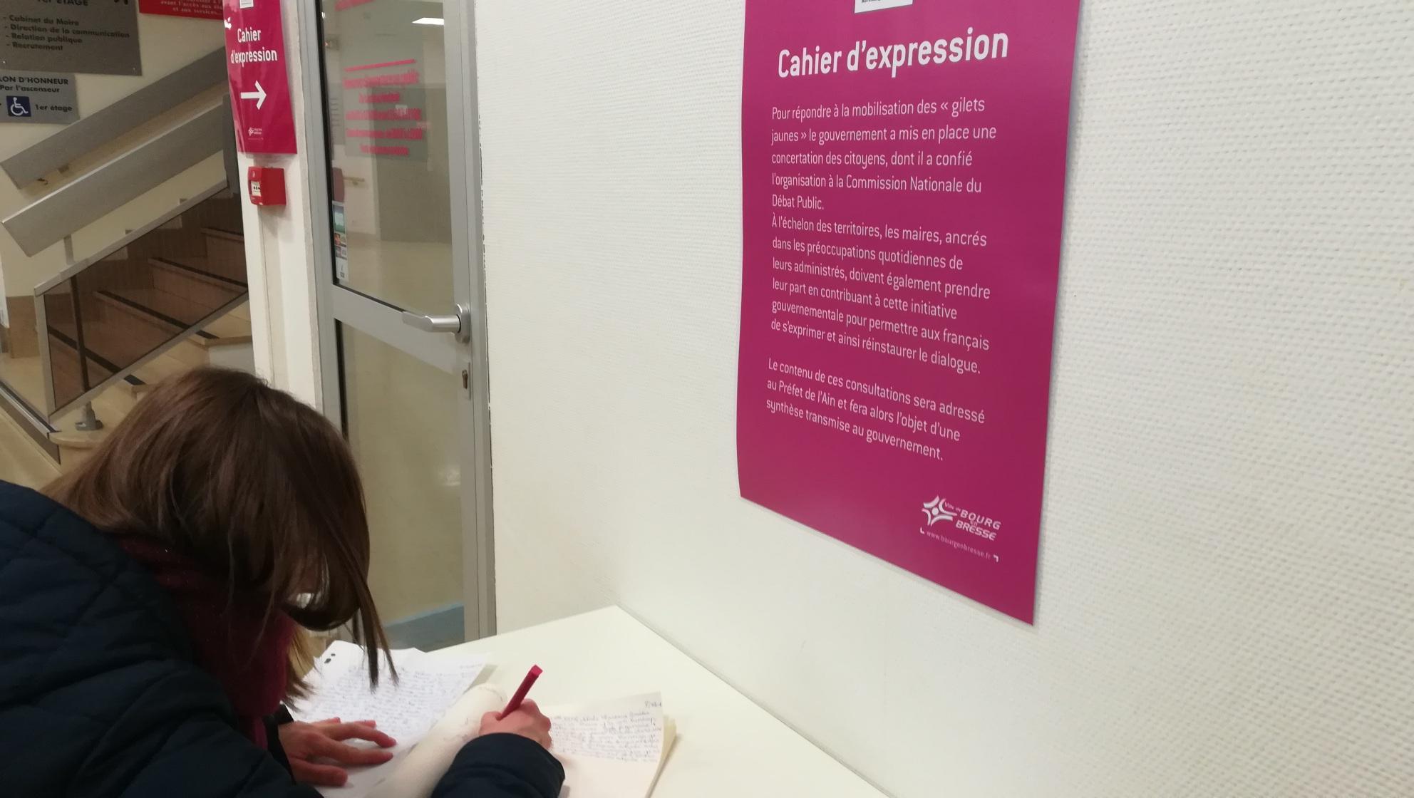 Gilets jaunes quel bilan pour le "cahier d’expression" de la mairie