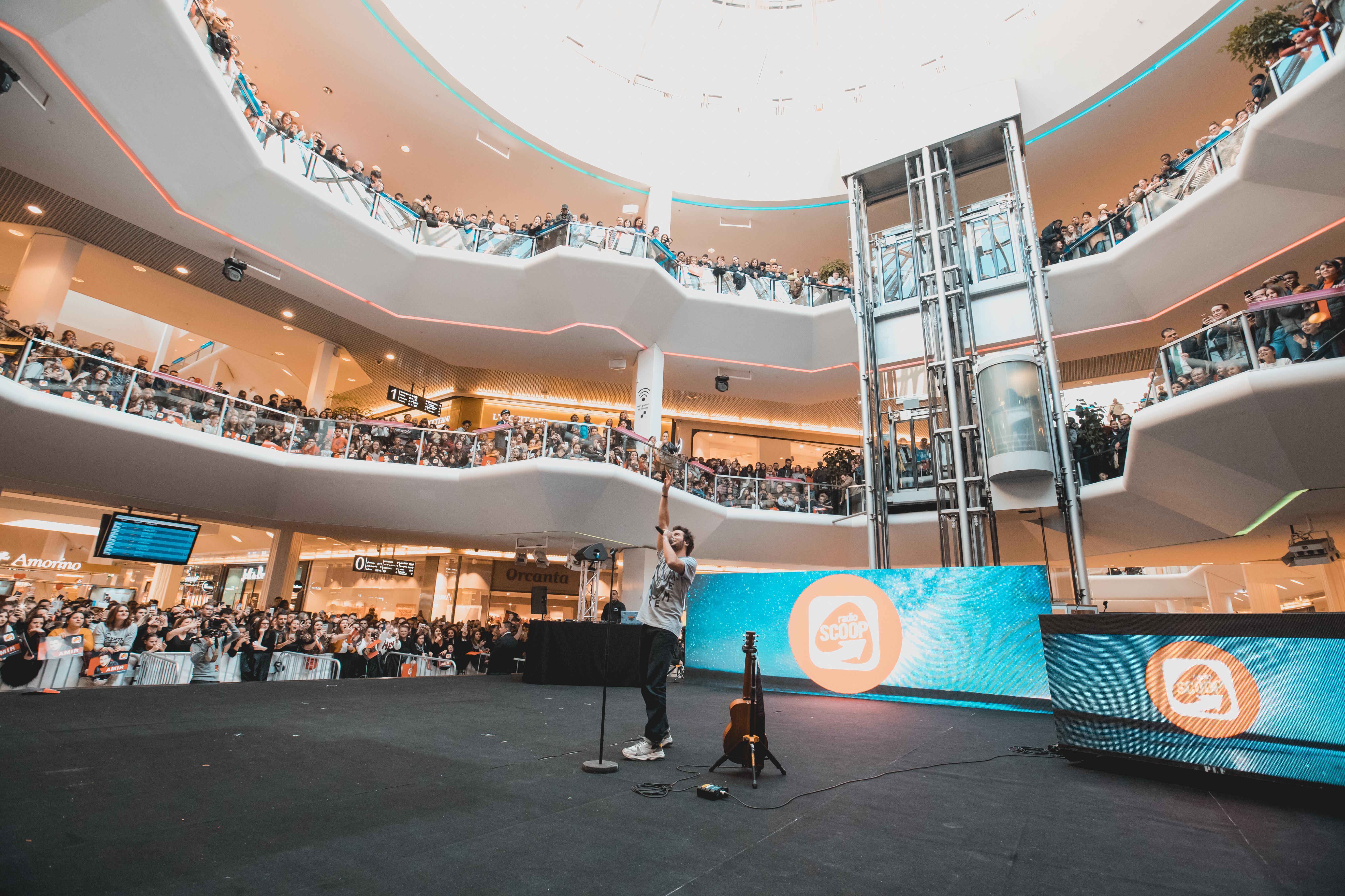 SCOOP Live au Centre de Shopping La Part Dieu découvrez les photos et