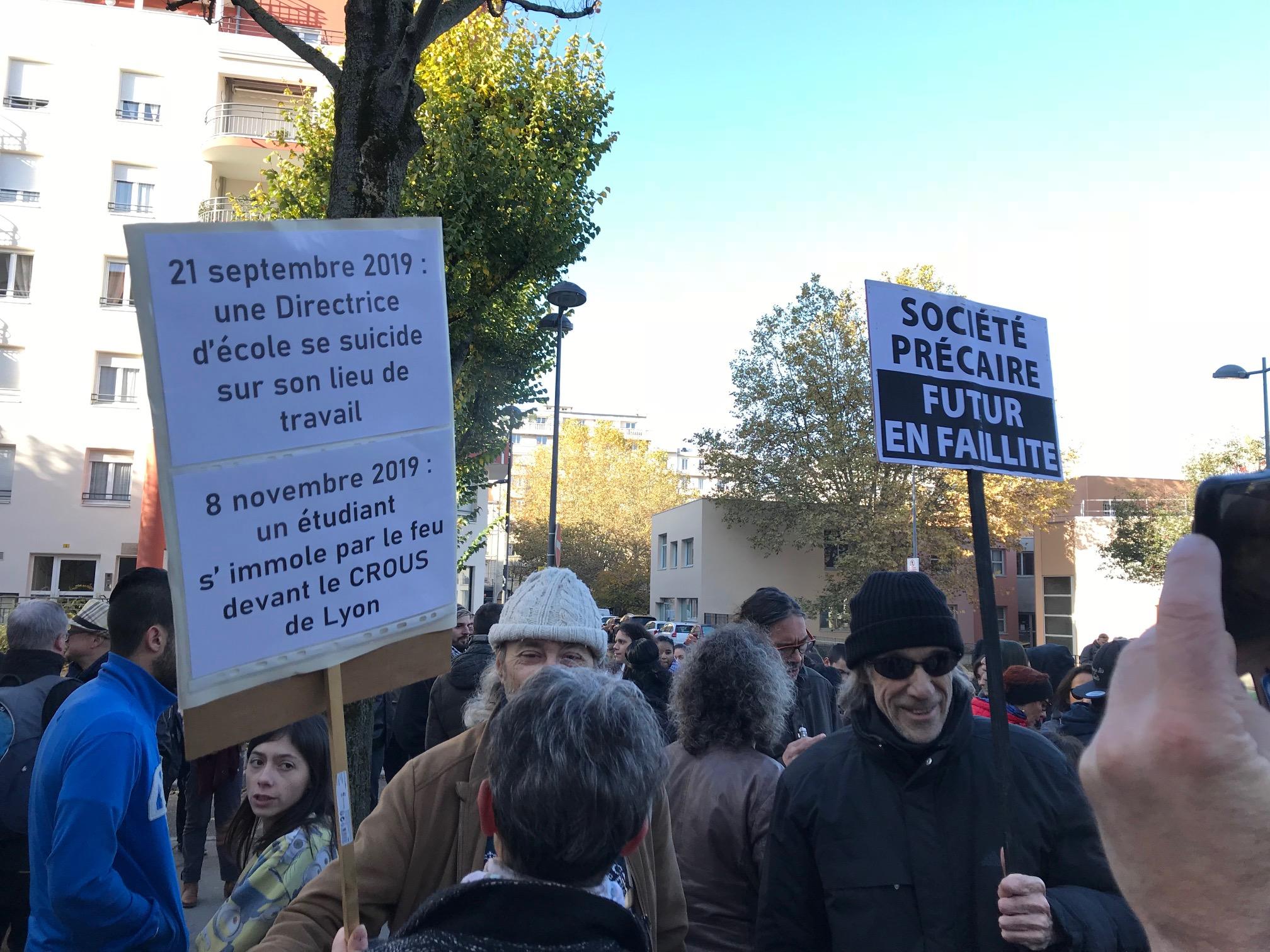 Nom de l étudiant immolé