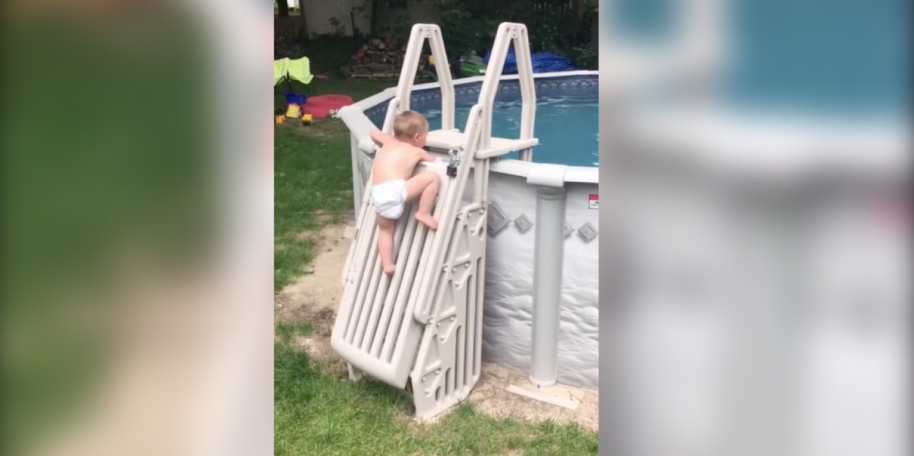 Video Ce Bebe Escalade Le Dispositif De Securite D Une Piscine Radio Scoop Video Ce Bebe Escalade Le Dispositif De Securite D Une Piscine Radio Scoop