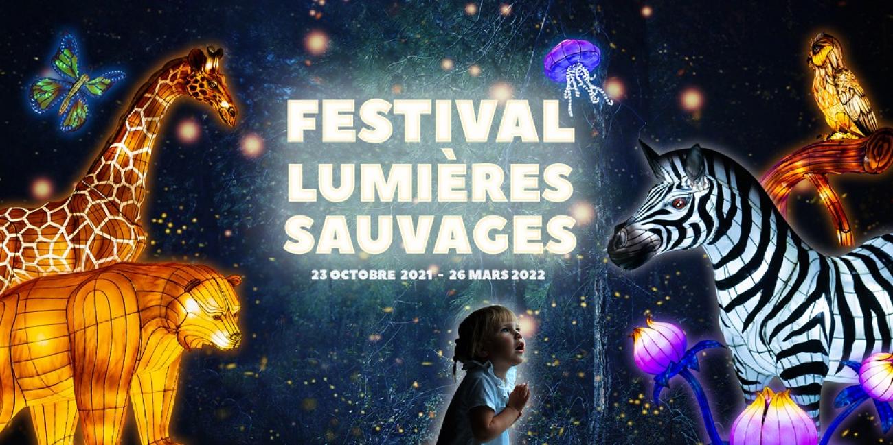 Lumières Sauvages : un nouveau festival féérique au Safari de Peaugres -  Radio Scoop