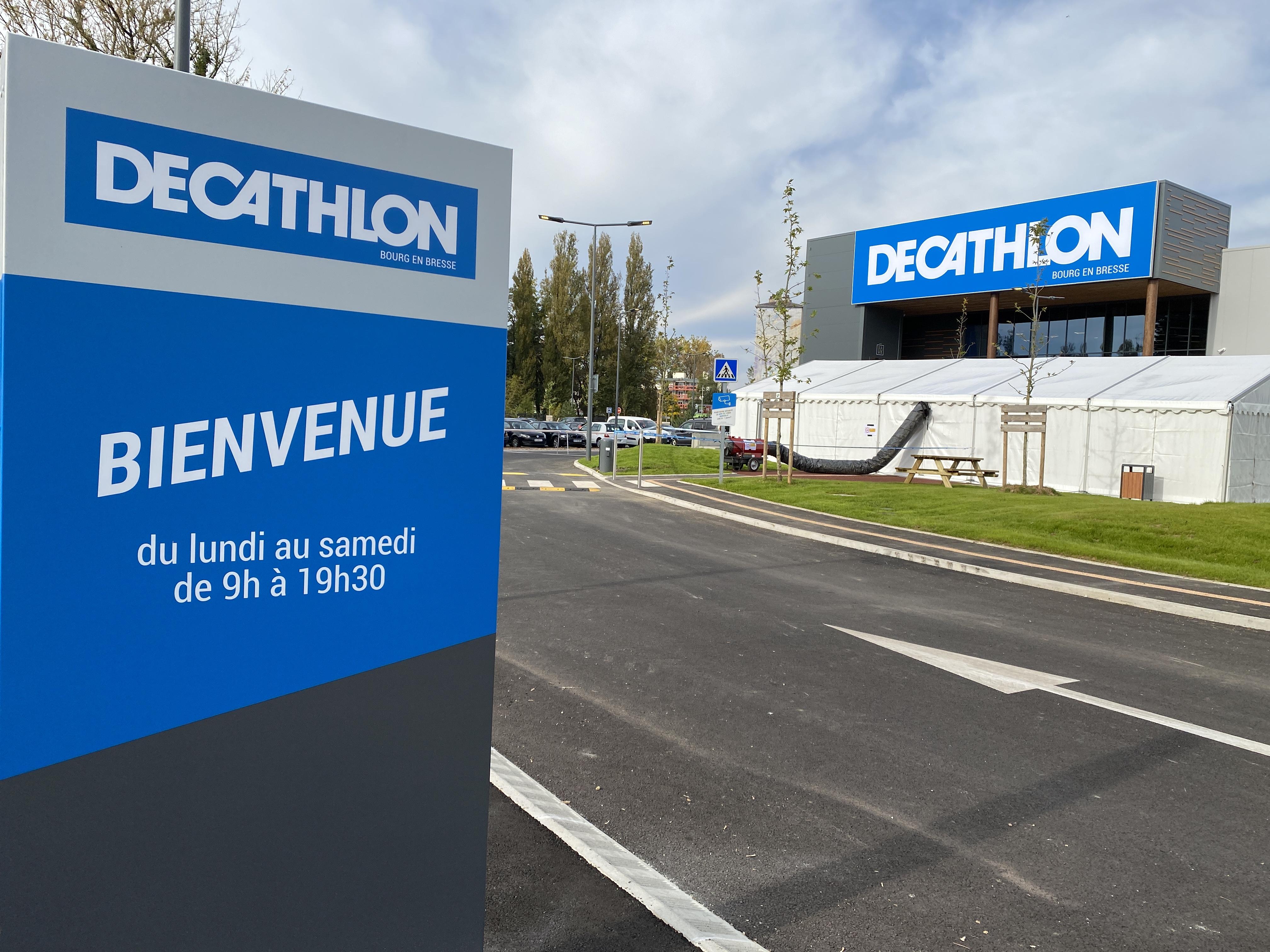 Bourg-en-Bresse : le nouveau magasin Décathlon a ouvert ses portes ...
