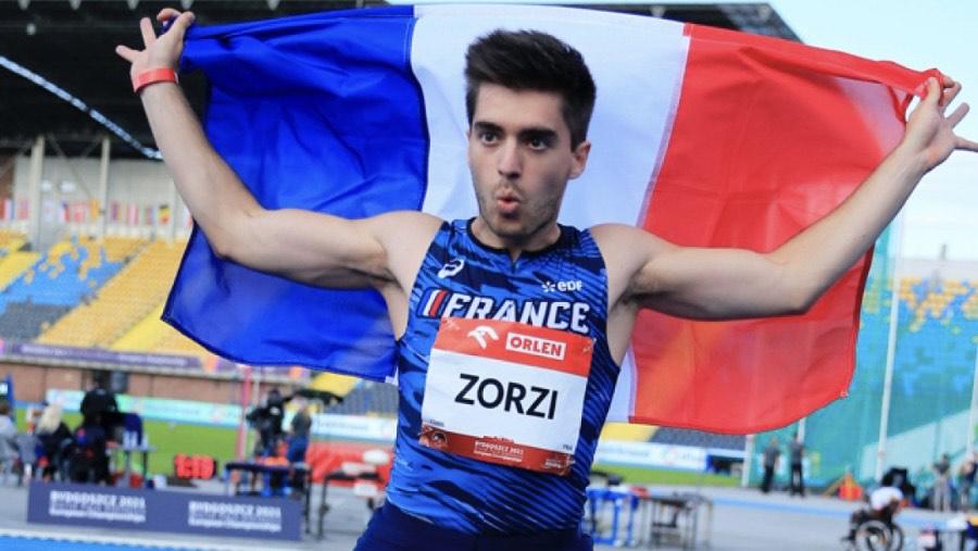 Para athlétisme : Axel Zorzi, sprinter lyonnais, vise les championnats ...