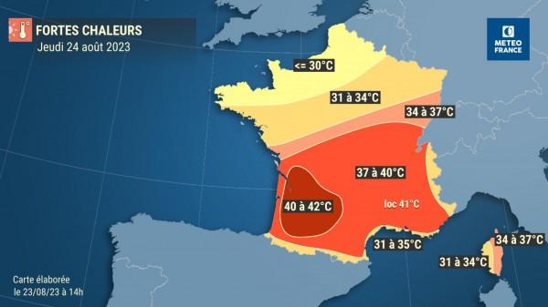 Canicule : le record de chaleur pour une fin d'été encore battu ce ...