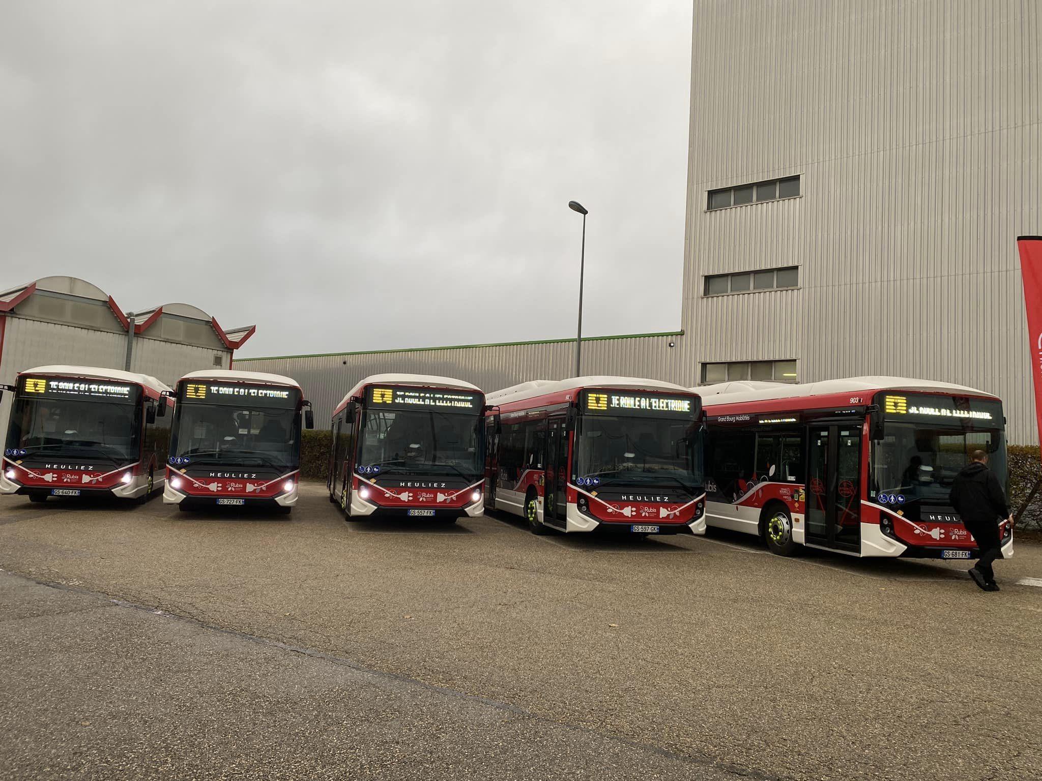 BourgenBresse 5 nouveaux bus électriques bientôt mis en circulation