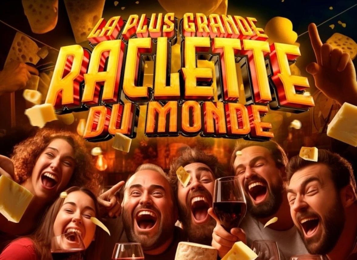 Plus grande raclette du monde à SaintÉtienne le record est en très
