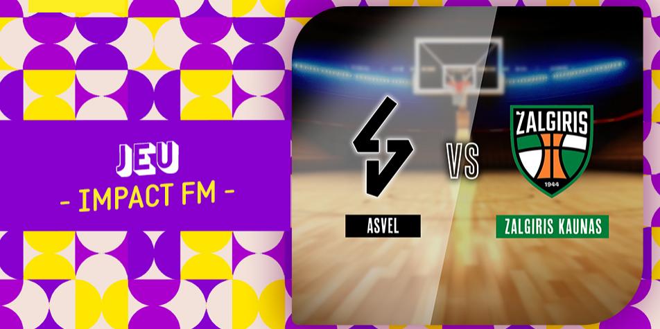 ASVEL ir Žalgiris krepšinio rungtynės