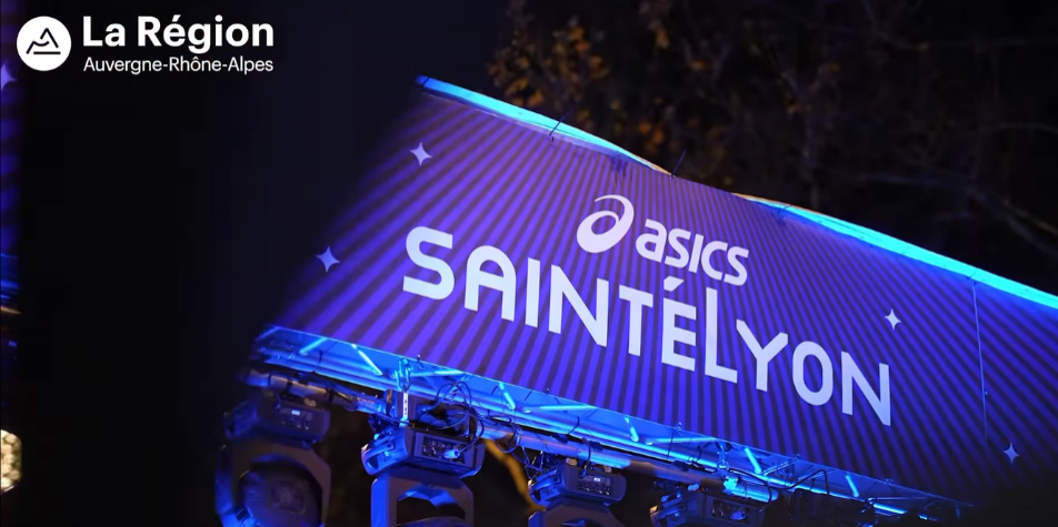 Affiche officielle de la SaintéLyon 2026