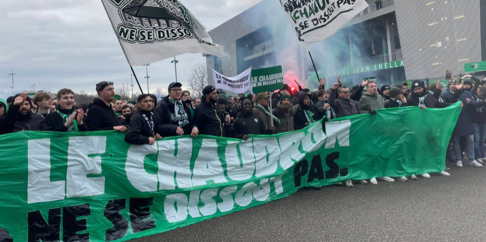 Porte-clés Décapsuleur ASSE Saint-Etienne Green Angels - Vert