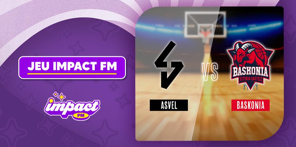 Gagnez vos places pour ASVEL vs Baskonia Vitoria-Gasteiz (Espagne)