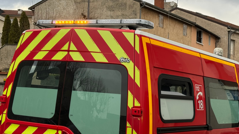 Collision frontale dans l’Ain : trois blessés dont deux graves