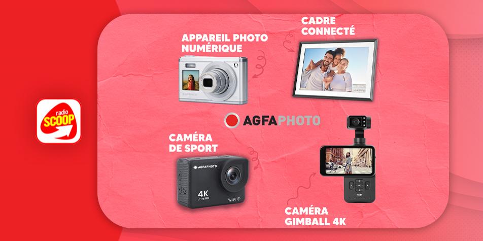 Gagnez votre ensemble photo-vidéo Agfa Photo - Radio SCOOP